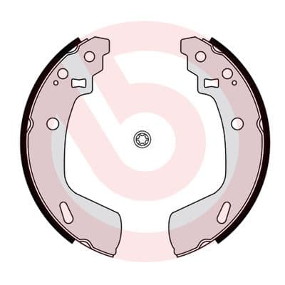 BREMBO Sada brzdových čeľustí S79527 1
