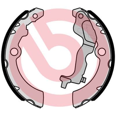 BREMBO Sada brzdových čeľustí S79528 1