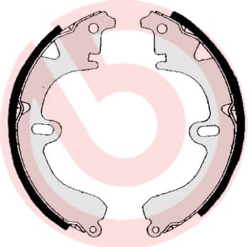 BREMBO Sada brzdových čeľustí S83506 1