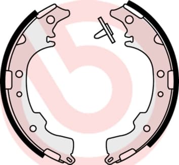 BREMBO Sada brzdových čeľustí S83540 1