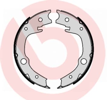BREMBO Sada brzd. čeľustí parkov. brzdy S83551 1