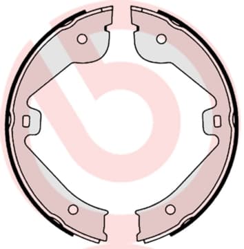 BREMBO Sada brzd. čeľustí parkov. brzdy S85536 1