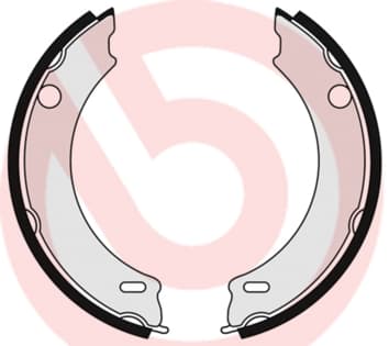 BREMBO Sada brzd. čeľustí parkov. brzdy S86508 1