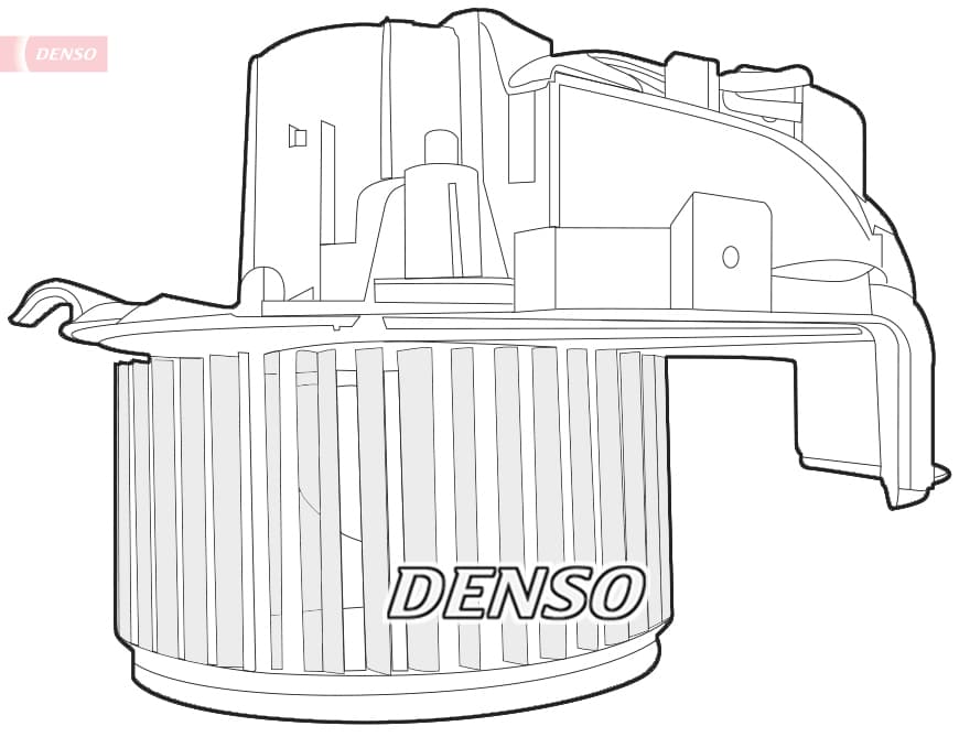DENSO Vnútorný ventilátor DEA07022 1