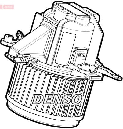 DENSO Vnútorný ventilátor DEA07024 1
