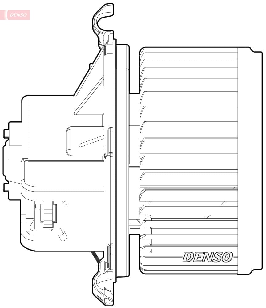 DENSO Vnútorný ventilátor DEA09024 1
