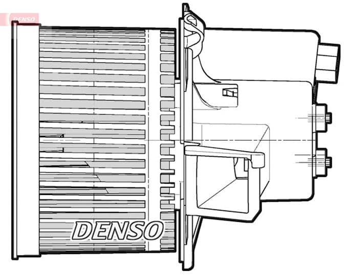 DENSO Vnútorný ventilátor DEA09064 1