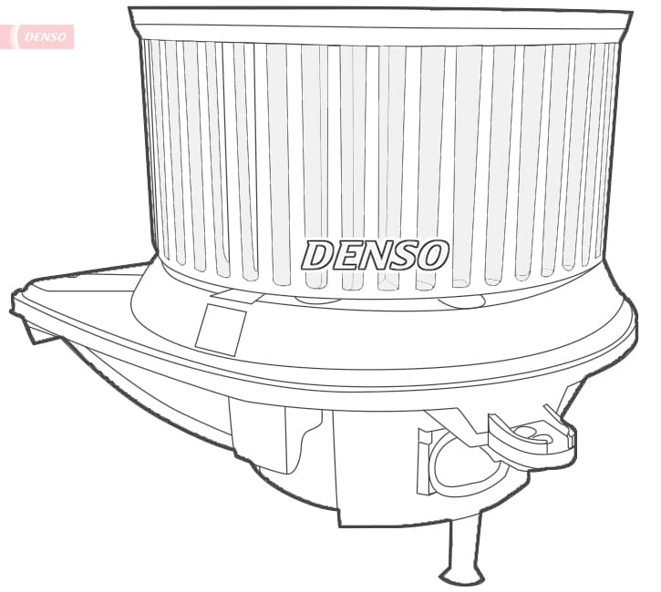DENSO Vnútorný ventilátor DEA17030 1