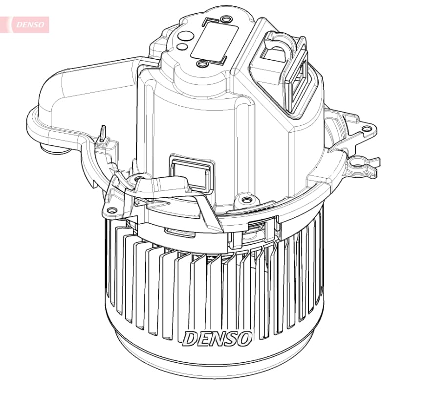 DENSO Vnútorný ventilátor DEA23022 1