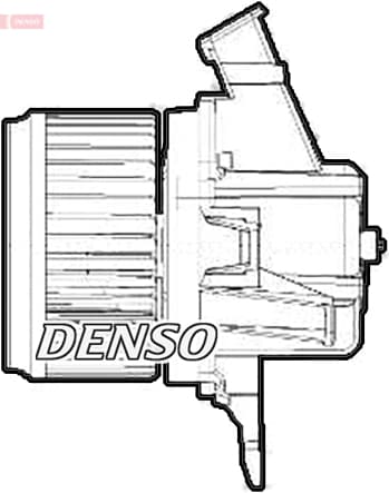 DENSO Vnútorný ventilátor DEA09208 1