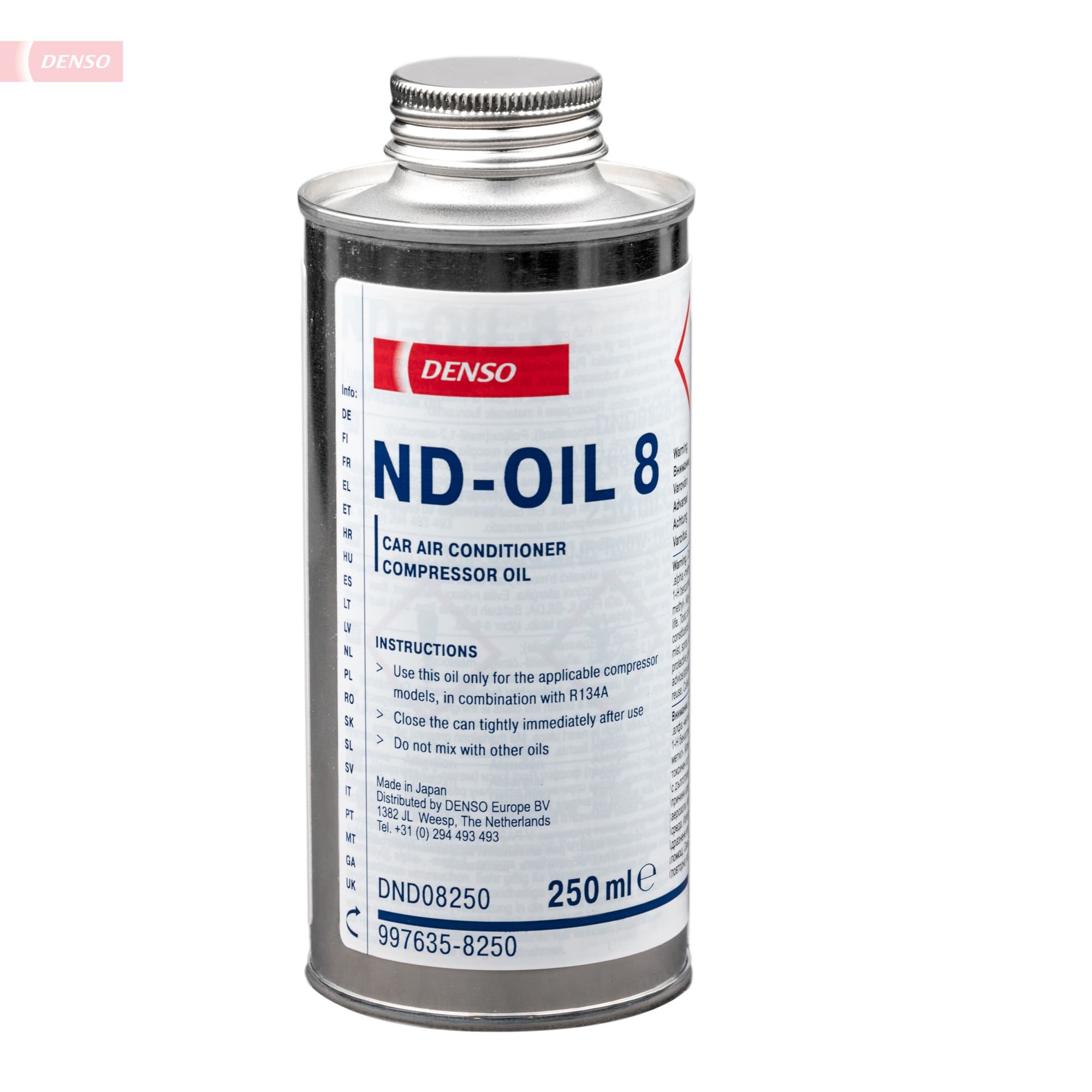 DENSO Kompresorový olej DND08250 1