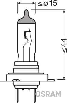 OSRAM Žiarovkapre denné svietenie 62261SBP 1