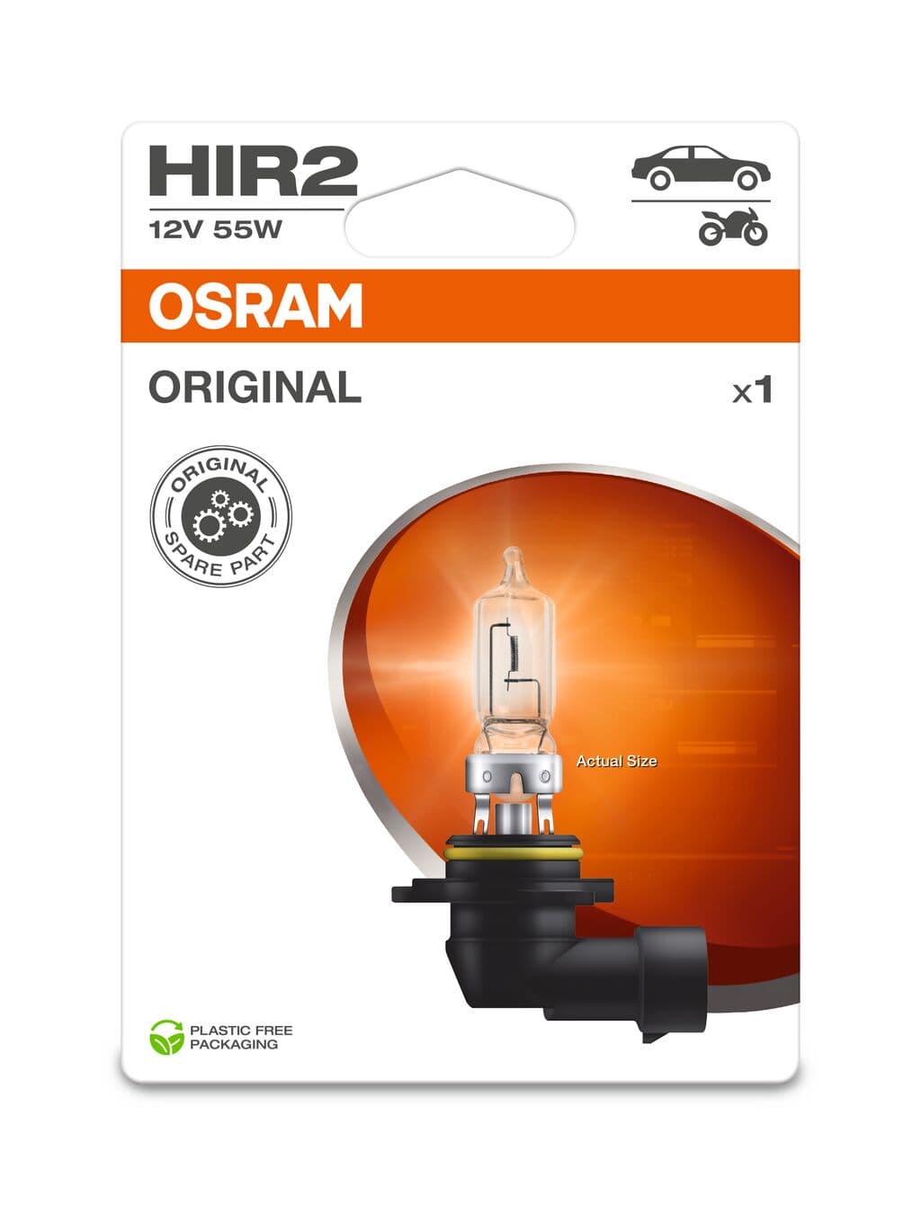 OSRAM Žiarovka pre diaľkový svetlomet 9012-1BL 1