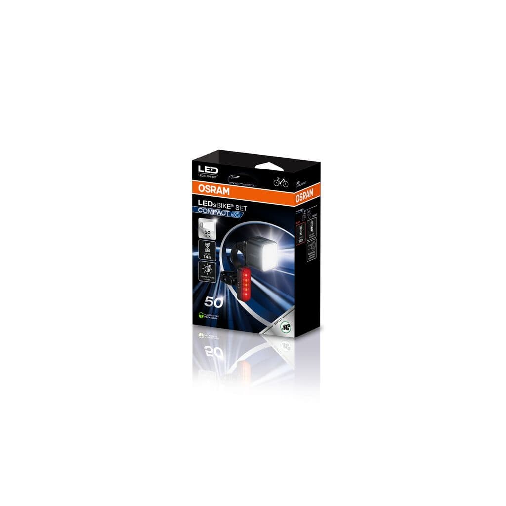 OSRAM Súprava svetiel, bicykel LEDBL104 SET 1