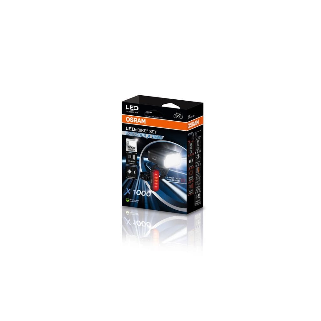 OSRAM Súprava svetiel, bicykel LEDBL202 SET 1