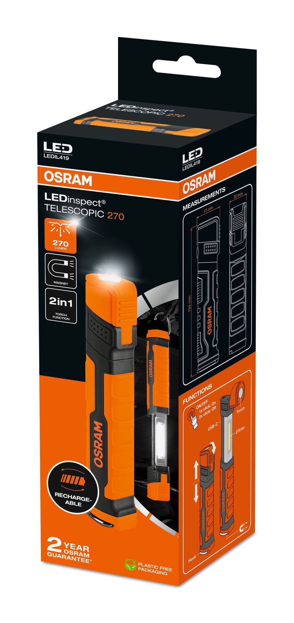OSRAM Ručné svetlo LEDIL419 1