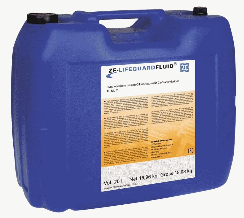 Olej ZF Lifeguard Fluid 5 20L S671090172 1