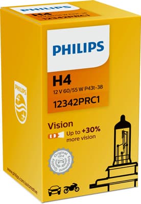 Žiarovka H4 PHILIPS 12342PRC1 12342PRC1 1