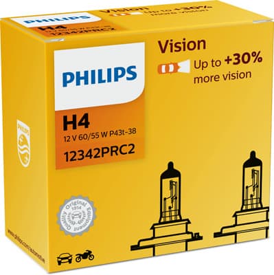 Žiarovka H4 PHILIPS 12342PRC2 12342PRC2 1