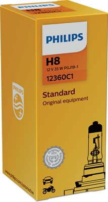 Žiarovka H8 PHILIPS 12360C1 12360C1 1