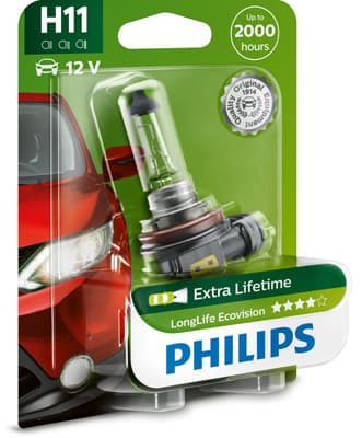Žiarovka H11 PHILIPS 12362LLECOB1 12362LLECOB1 1