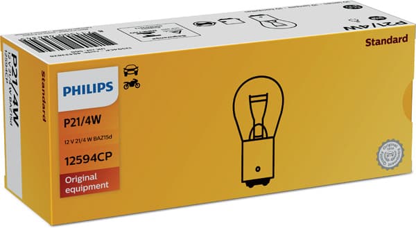 PHILIPS Žiarovka, bzdové-/koncové svetlo 12594CP 1