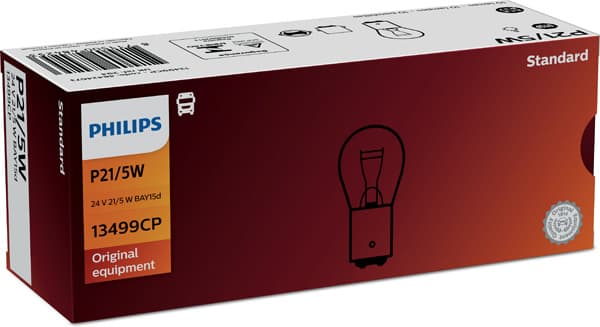 PHILIPS Žiarovka, bzdové-/koncové svetlo 13499CP 1