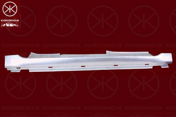 KLOKKERHOLM Nástupný plech 0541011 1