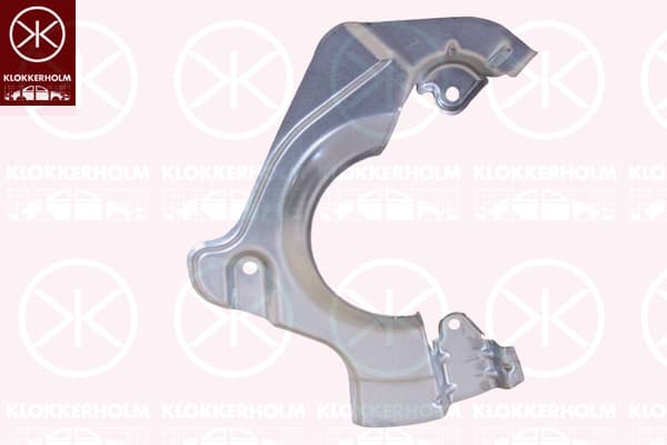 KLOKKERHOLM Ochranný plech proti rozstreku, Brzdový kotúč 5025378 1