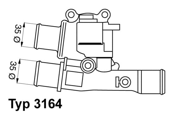 WAHLER Termostat chladenia 316488 1