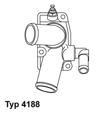 WAHLER Termostat chladenia 418892D 1