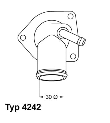 WAHLER Termostat chladenia 424292D 1