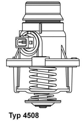 WAHLER Termostat chladenia 4508.101d 1