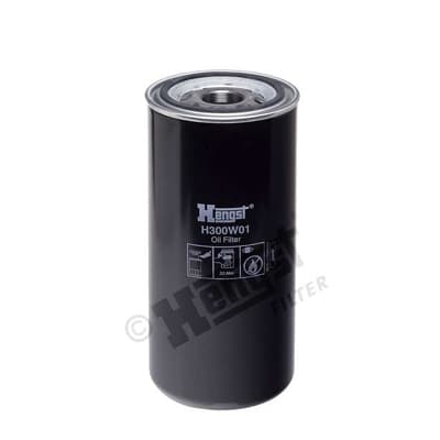 HENGST FILTER Olejový filter H300W01 1