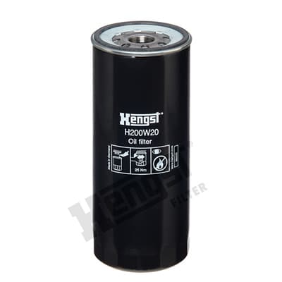 HENGST FILTER Olejový filter H200W20 1
