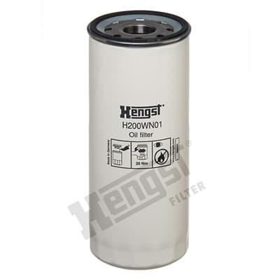 HENGST FILTER Olejový filter H200WN01 1
