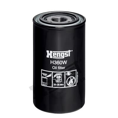 HENGST FILTER Olejový filter H360W 1