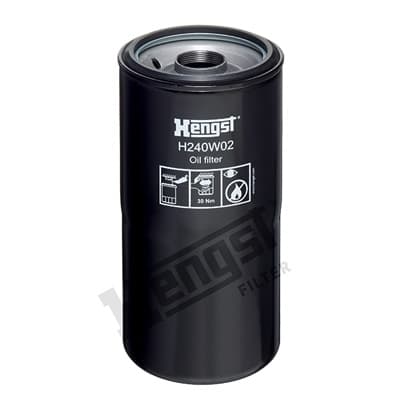 HENGST FILTER Olejový filter H240W02 1