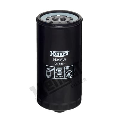 HENGST FILTER Olejový filter H396W 1
