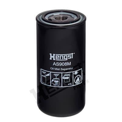 HENGST FILTER Odlučovač oleja v odvetraní kľukovej skrine AS908M 1