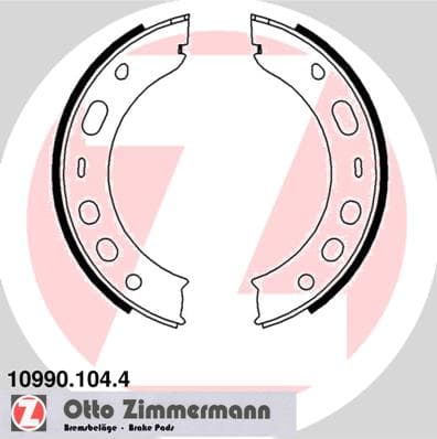 ZIMMERMANN Sada brzd. čeľustí parkov. brzdy 109901044 1