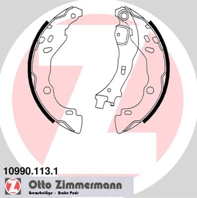 ZIMMERMANN Sada brzdových čeľustí 109901131 1