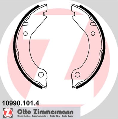 ZIMMERMANN Sada brzd. čeľustí parkov. brzdy 109901014 1