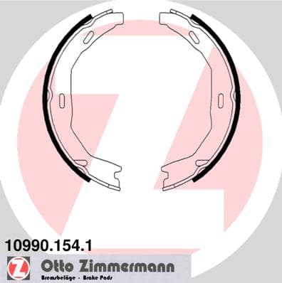 ZIMMERMANN Sada brzd. čeľustí parkov. brzdy 109901541 1