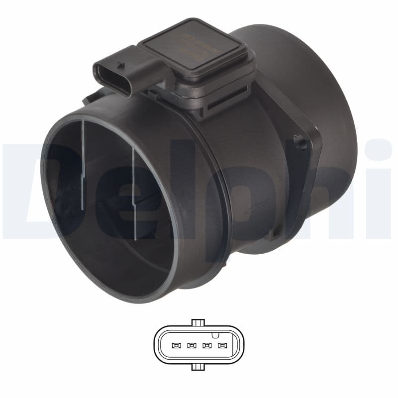 DELPHI Merač hmotnosti vzduchu AF10676-12B1 1