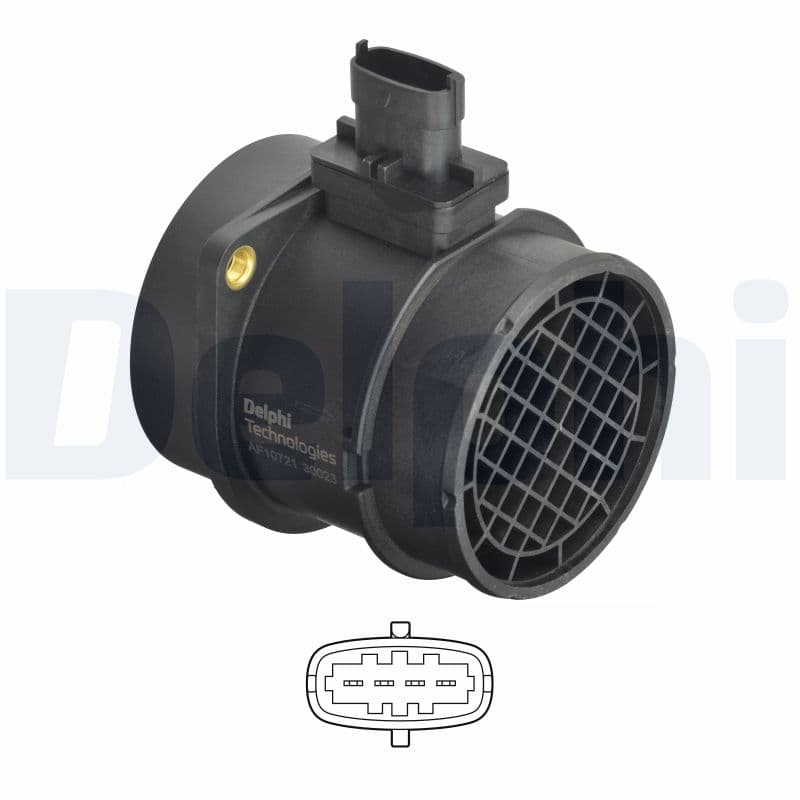 DELPHI Merač hmotnosti vzduchu AF10721-12B1 1