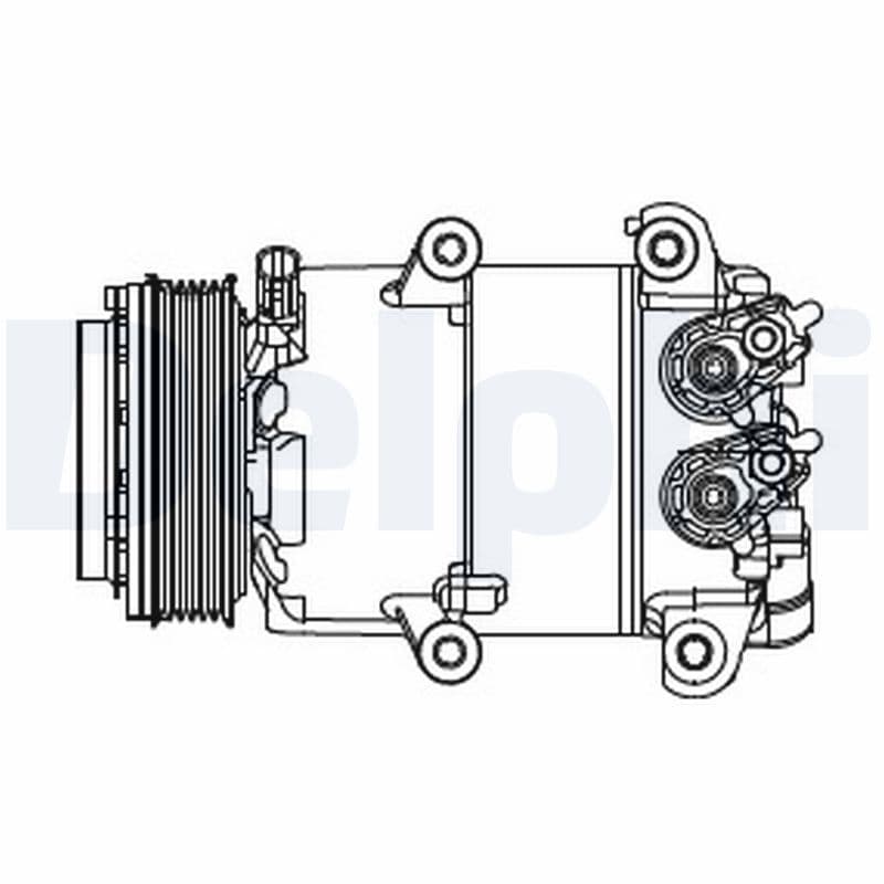 DELPHI Kompresor klimatizácie CS20466 1