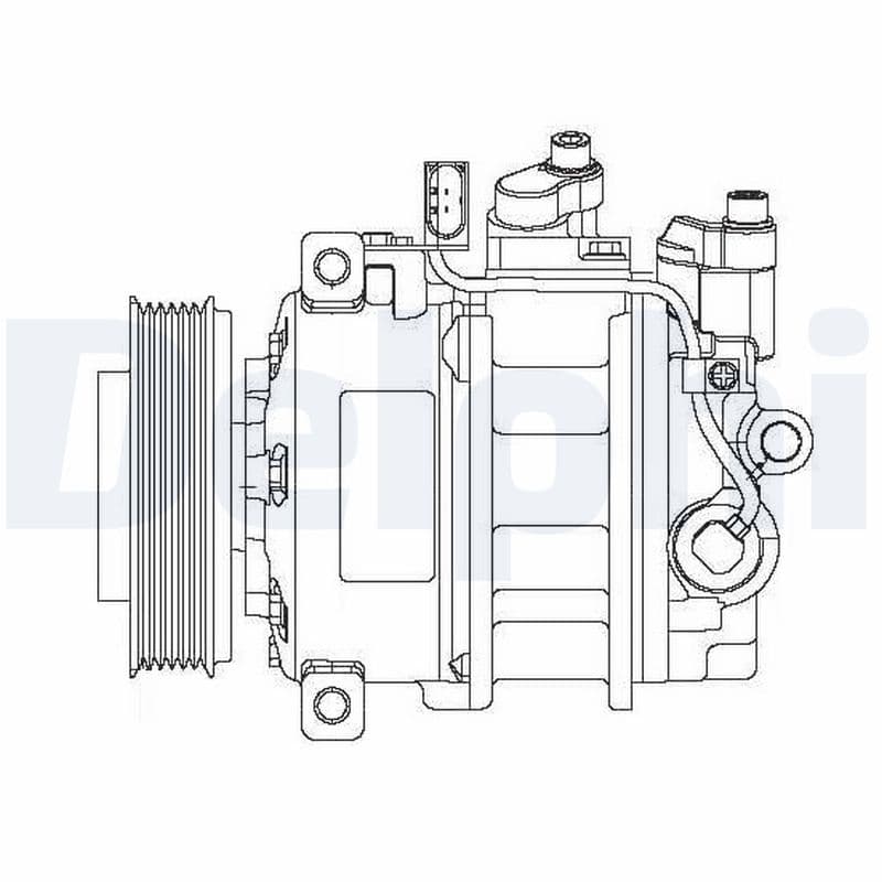 DELPHI Kompresor klimatizácie CS20475 1