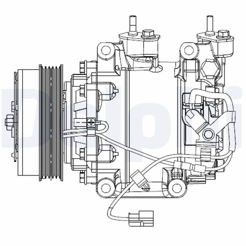 DELPHI Kompresor klimatizácie CS20510 1