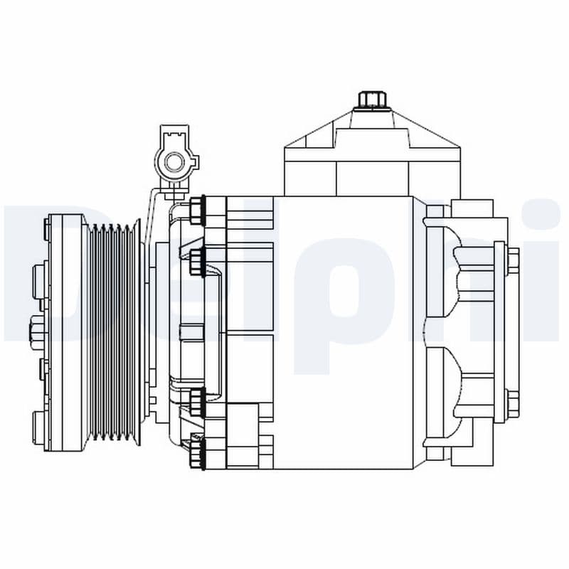 DELPHI Kompresor klimatizácie CS20525 1